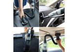 USB Rechargeable Cordless Car Wet and Dry Dust Buster 9000PA High Power Vacuum Cleaner Handheld Vacuum for Car - Side View