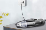 Handheld Car Vacuum Cleaner 4500Pa Vacuum Cleaner and Air Duster for Car Home Office - 45-Degree Angle