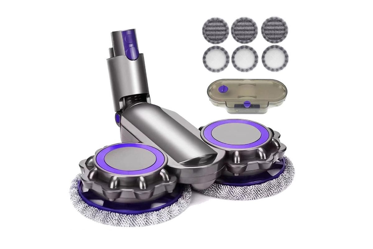 Electric Mop Head Attachment for Dyson V6 V7 V8 V10 V11 -Compatible with the Dyson V7 V8 V10 and V11