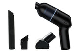 Handheld Car Vacuum Cleaner 9000Pa Rechargeable Portable Cordless Duster - Black - Front View