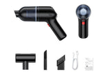 Handheld Car Vacuum Cleaner 9000Pa Rechargeable Portable Cordless Duster - Black