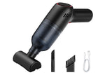 Handheld Car Vacuum Cleaner 9000Pa Rechargeable Portable Cordless Duster - Black - Low Angle