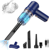 Handheld Car Vacuum Cleaner 9000Pa Rechargeable Portable Cordless Duster - Black - Extra Image
