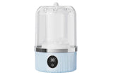 Portable Mini Washing Machine Rechargeable Small Clothes Washer for Travel Use - Blue - Close-Up Angle