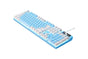 104 Keys Mechanical Gaming Keyboard Wired Backlit Keyboard Hot-Swap Mechanical Keyboard Wired Gaming Keyboard with Number Pad -Blue