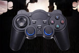 Wireless Gaming Controller for Android TV Box PC 2.4GHz Gamepad Joystick - Black - Top-Down View