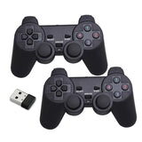 Wireless Gaming Controller for Android TV Box PC 2.4GHz Gamepad Joystick - White - Top-Down View