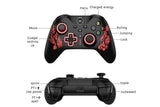 Wireless Game Controller Black Myth Wukong Inspired Bluetooth Controller USB Wired Gamepad - Top-Down View