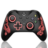 Wireless Game Controller Black Myth Wukong Inspired Bluetooth Controller USB Wired Gamepad - Close-Up Angle