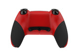 Wireless Controller for PC PS4 Controller Accessories -Red - Front View