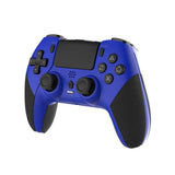 Wireless Controller for PC PS4 Controller Accessories -Blue - Top-Down View