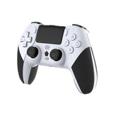Wireless Controller for PC PS4 Controller Accessories -White - Top-Down View