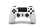 Wireless Controller for PC PS4 Controller Accessories -White