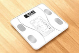 Smart Digital Bathroom Body Fat Scale 180KG Bluetooth Scales Weight -White
