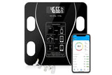 Smart Digital Bathroom Body Fat Scale 180KG Bluetooth Scales Weight -White