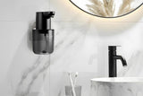 400ml Automatic Foaming Soap Dispenser 4 Level Touchless Foam Soap Dispenser -Black - Top-Down View