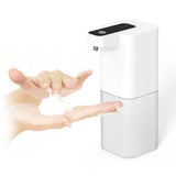 400ml Automatic Foaming Soap Dispenser 4 Level Touchless Foam Soap Dispenser -Black - Close-Up Angle