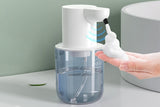 400ml Automatic Foaming Soap Dispenser 4 Level Touchless Foam Soap Dispenser -White - Front View