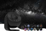 Galaxy Projector for Bedroom 13 Film Discs Projector - White - 45-Degree Angle