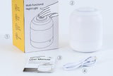 Night Light Dimmable Touch Lamp for Bedroom Room Touch Portable Table Bedside Lamp - 45-Degree Angle
