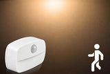 2PCS LED Motion Sensor Night Light Battery Powered Closet Stair Light