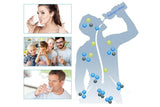 Portable Rechargeable Hydrogen Rich Water Generator Bottle for Health Life - Rear View