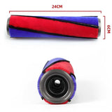 For Dyson V6-V11 Brush Bar Vacuum Cleaner Soft Roller Head Parts - Front View