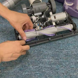 For Shark NV350 NV351 NV356 Vacuum Cleaner Roller Brush Replacement Parts - Rear View