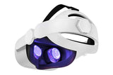 Elite Strap for Meta Quest 3 2 3s Adjustable VR Head Strap with Balance Design Comfort Headband - Close-Up Angle