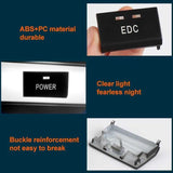 Car No. 2 Center Console Switch Button for BMW 3 Series M3 2005-2012 - Top-Down View