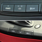 Car No. 2 Center Console Switch Button for BMW 3 Series M3 2005-2012 - Rear View