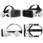 Wireless 3D VR Headset With Bluetooth - Compact
