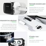 Wireless 3D VR Headset With Bluetooth - Compact