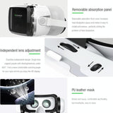 Wireless 3D VR Headset With Bluetooth - Compact - 45-Degree Angle