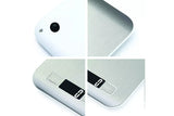 5KG Stainless Steel Digital Electronic Kitchen Scale Postal Scales 1g LCD Backlight Weight Black - 45-Degree Angle
