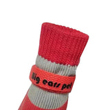 Waterproof Anti Slip Pet Shoes with Rubber Sole for Indoor and Outdoor Use Red - S - Extra Image