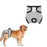 Washable Female Pet Nappy Diaper Dog Cat Physiological Pants Gray - L - Extra Image