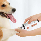 Electric Dog Nail Grinder - M3 Rechargeable Pet Nail Trimmer Grooming Tool - 45-Degree Angle