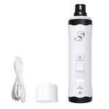 Electric Dog Nail Grinder - M3 Rechargeable Pet Nail Trimmer Grooming Tool - Low Angle
