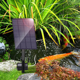 Solar Oxygenator Aquarium Oxygen Aerator Air Pump Fishing Aerator with Pipe for Garden Fish Tank Outdoor Pool Pond - 45-Degree Angle