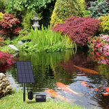 Solar Oxygenator Aquarium Oxygen Aerator Air Pump Fishing Aerator with Pipe for Garden Fish Tank Outdoor Pool Pond - Close-Up Angle