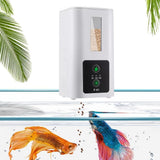 300ML Automatic Fish Feeder Intelligent Timing Aquarium Food Dispenser - Front View