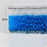4Pcs Replacement Aquarium Filters 8-Layer Reusable Density Filter for Fish Tank - Low Angle
