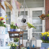 WiFi Smart Bird Feeder 1080P HD Camera Bird Feeder with Night Vision - Side View