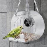 WiFi Smart Bird Feeder 1080P HD Camera Bird Feeder with Night Vision - 45-Degree Angle