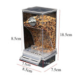 Automatic Cage Bird Feeder Outside - Front View