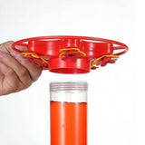 Outdoors Hanging Hummingbird Feeders with 5 Feeding Ports - 45-Degree Angle