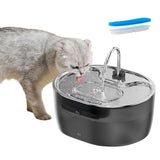 3.2L Pet Automatic Water Fountain Dog Cat Auto Water Dispenser - Close-Up Angle