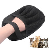 Pet Hair Removal Glove - Reusable 5-Finger Electrostatic Grooming Tool