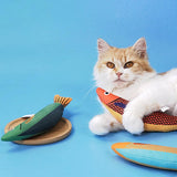 3Pcs Saury Fish Cat Toys Interactive Cat Kitten Kicker Teething Toys - Front View